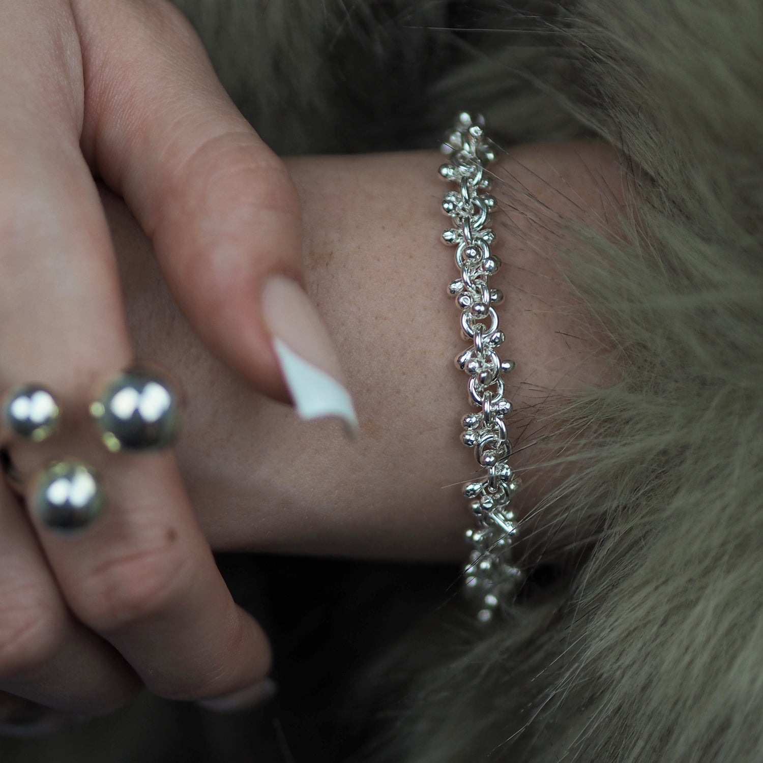 Bellissima Silver Links Bracelet