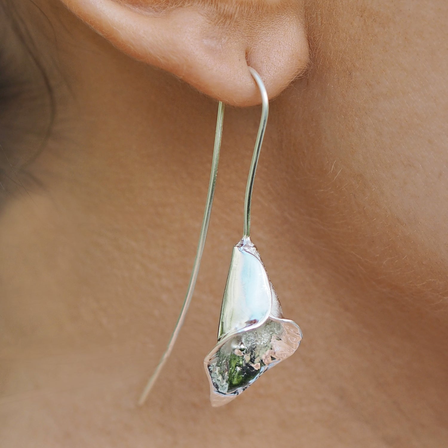 Foresta Calla Lily Drop Earrings
