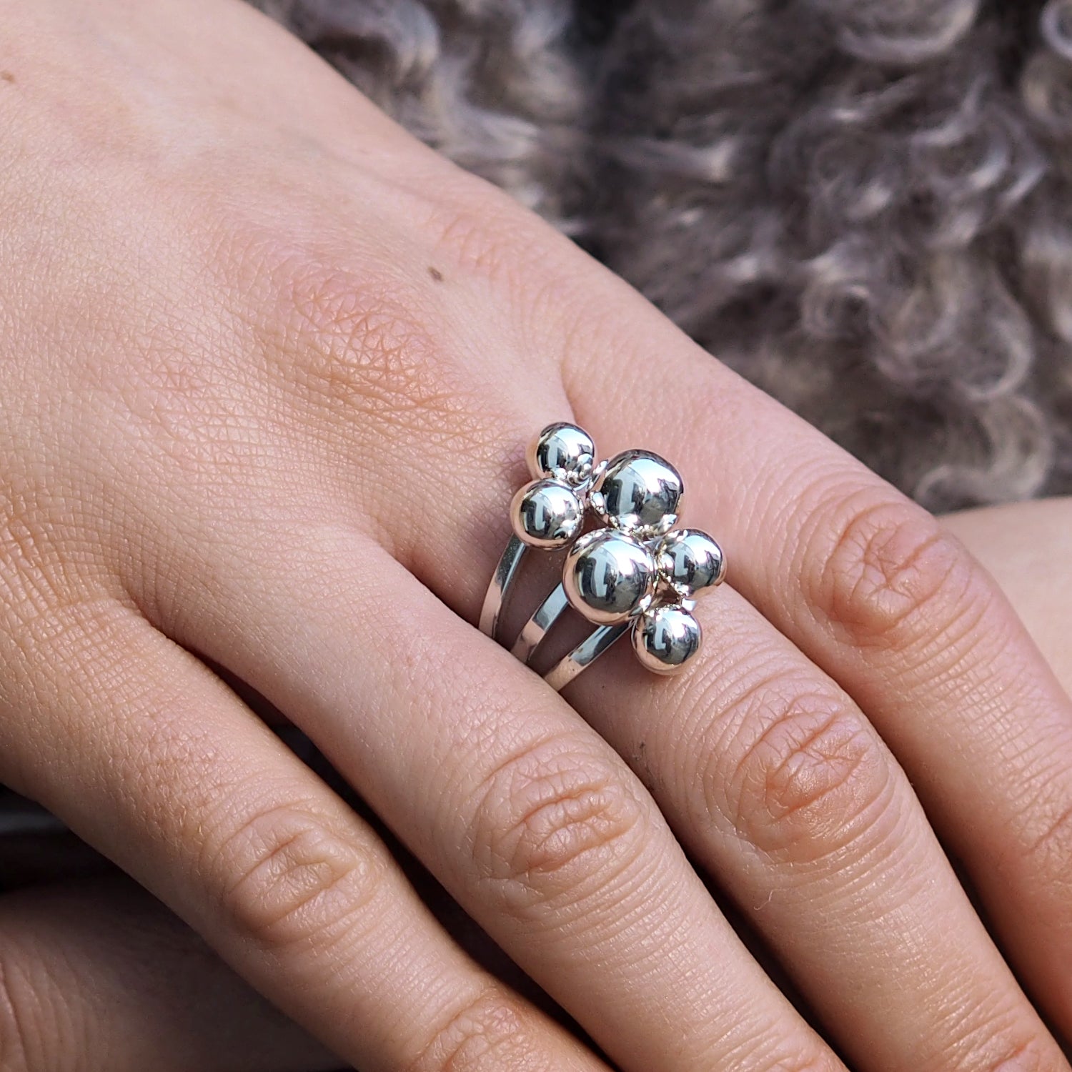 Calypso Sterling Silver Ring