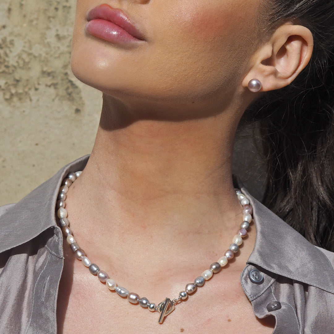 Elenita Multi Keishi Pearl Necklace