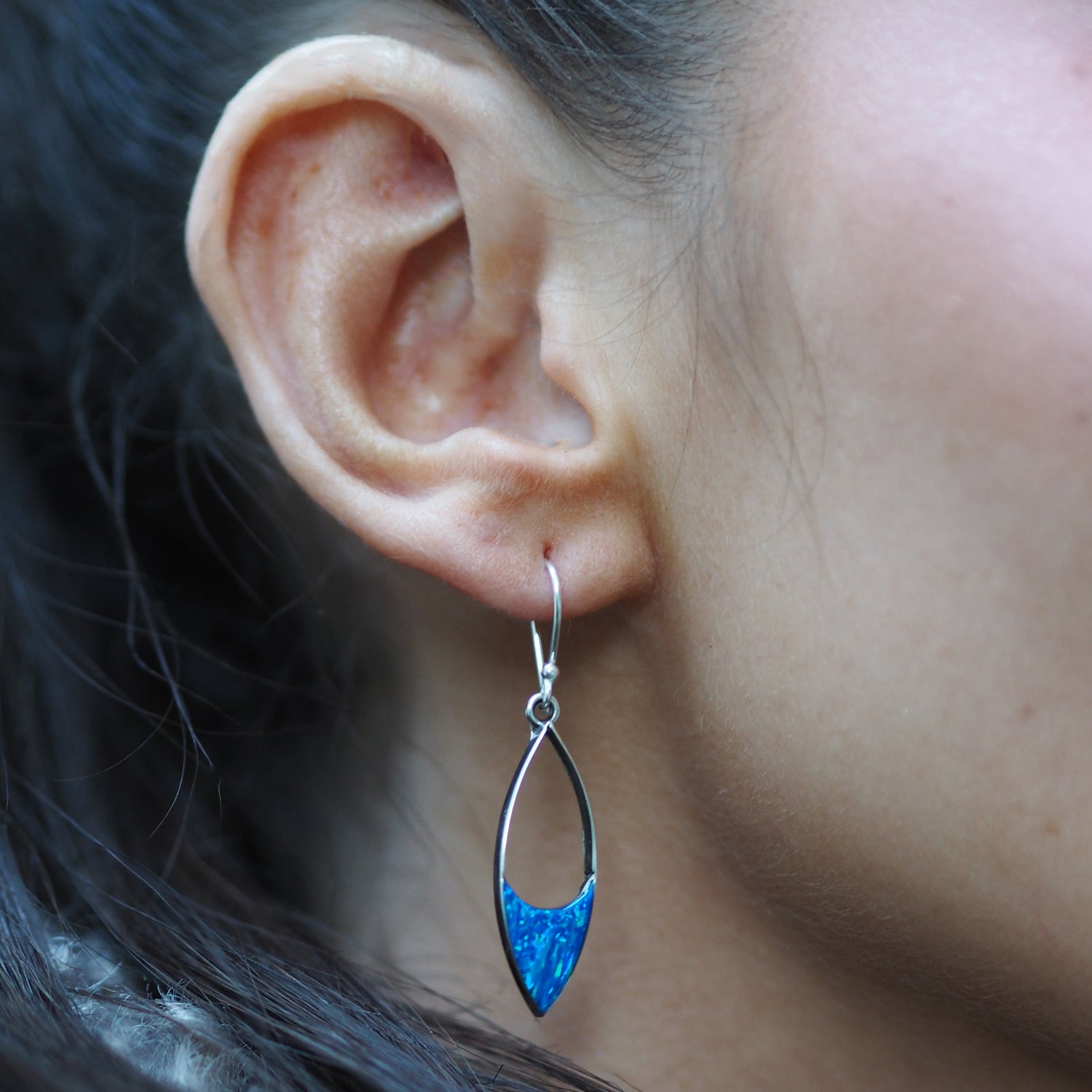 Flinder Finella Blue Drop Earrings