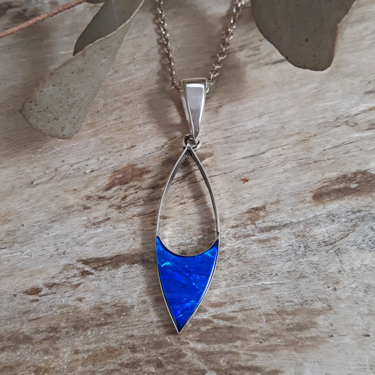 Flinder Blue Finella Pendant
