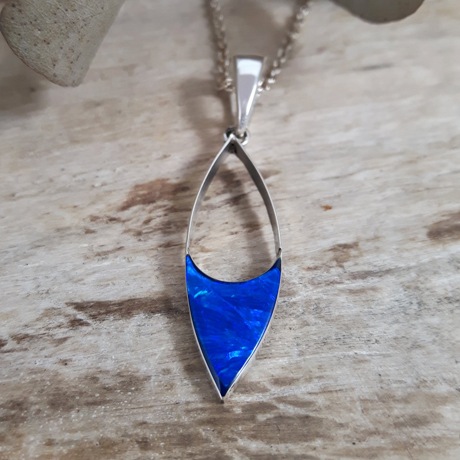 Flinder Blue Finella Pendant