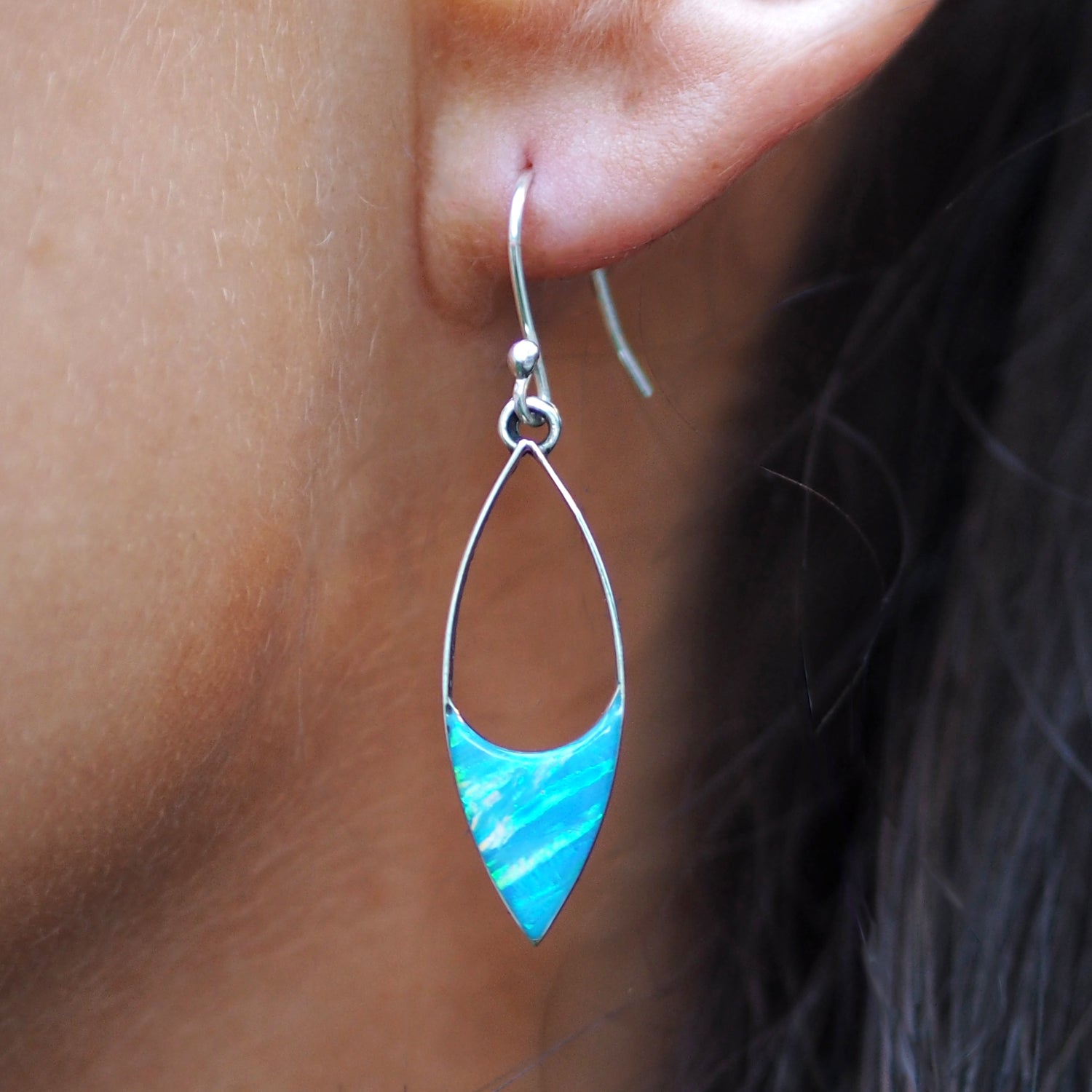 Flinder Finella Turquoise Drop Earrings