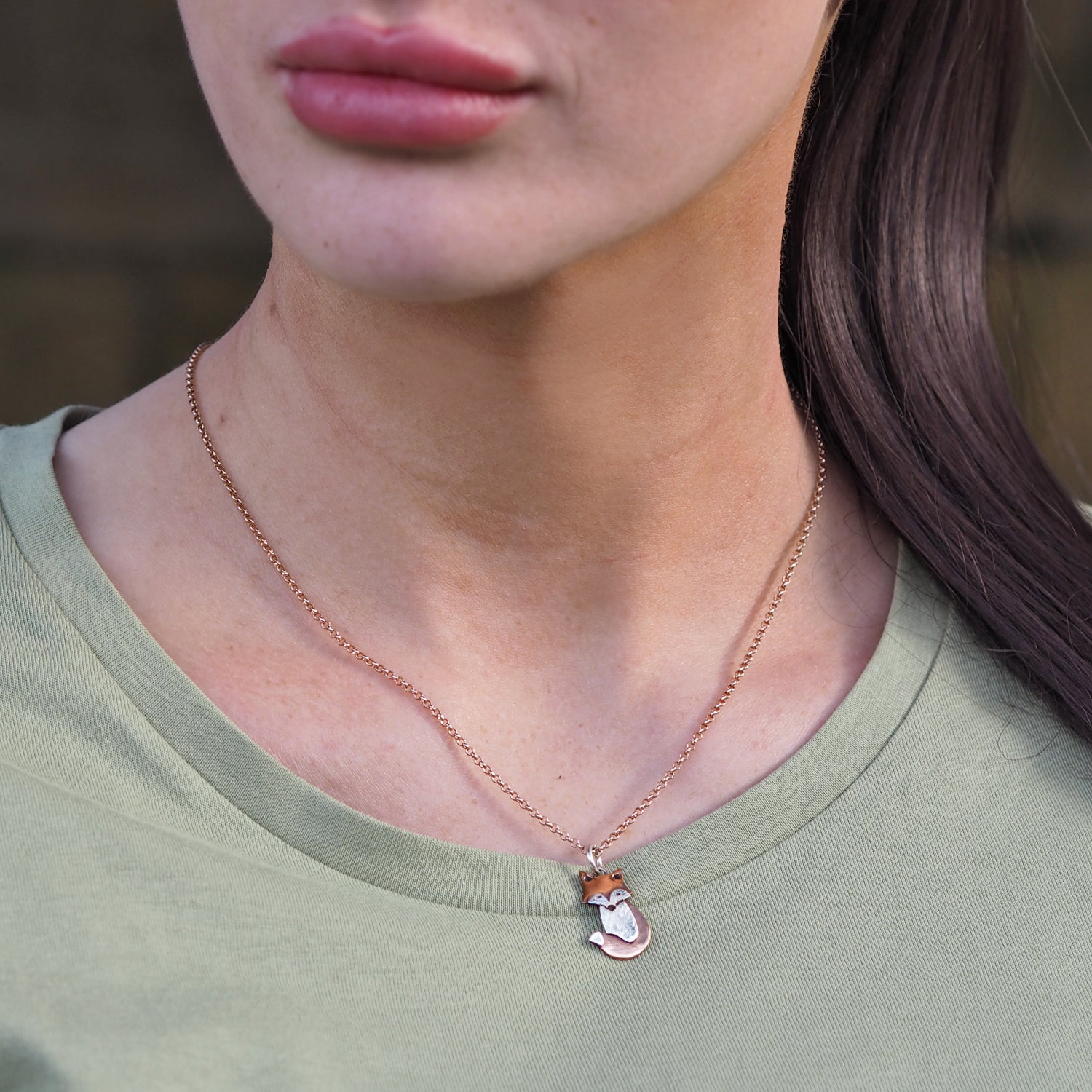 Duet Floyd Fox Pendant