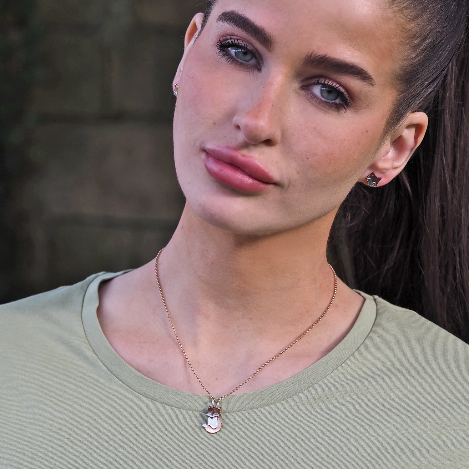 Duet Floyd Fox Pendant