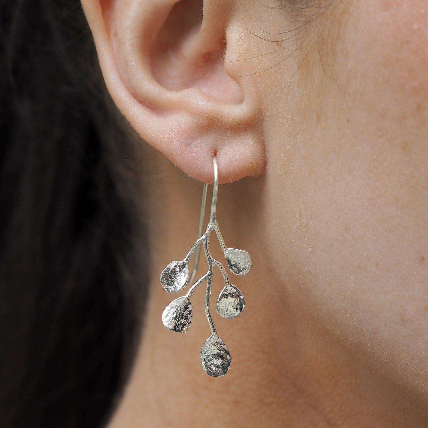 Foresta Eucalyptus Drop Earrings