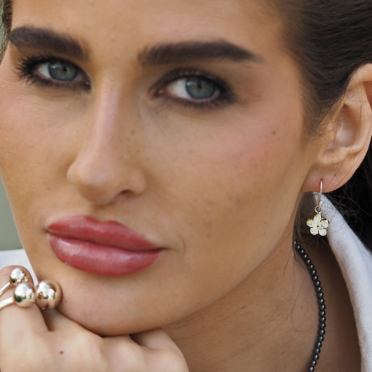 Muse Flower Drop Earrings