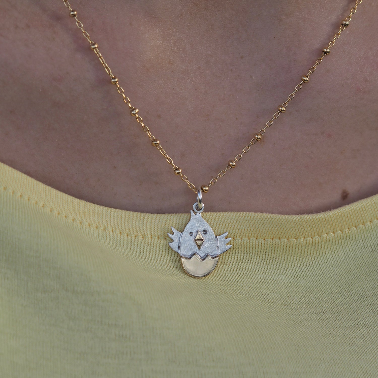Duet Spring Chick Pendant