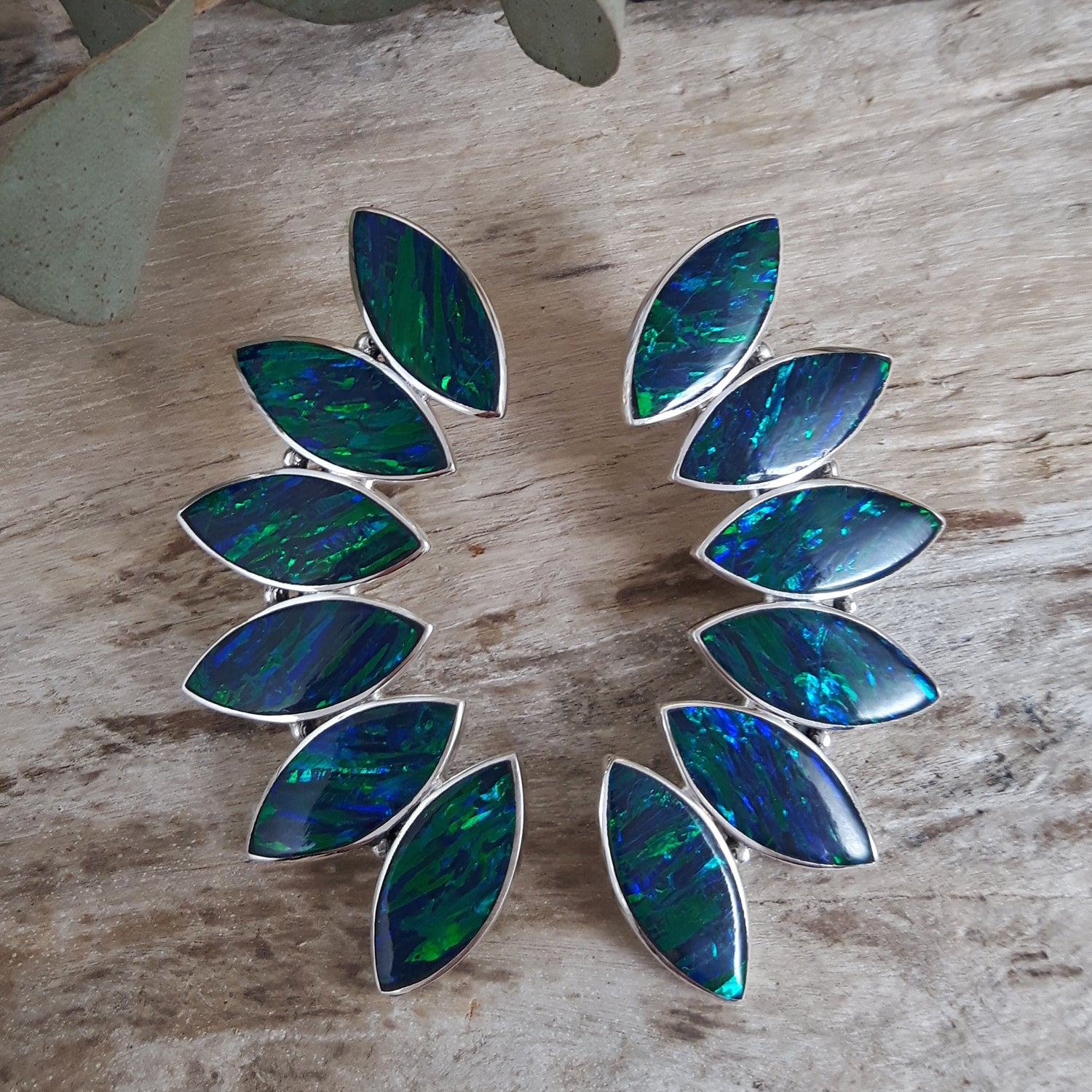 Flinder Larisa Emerald Earrings