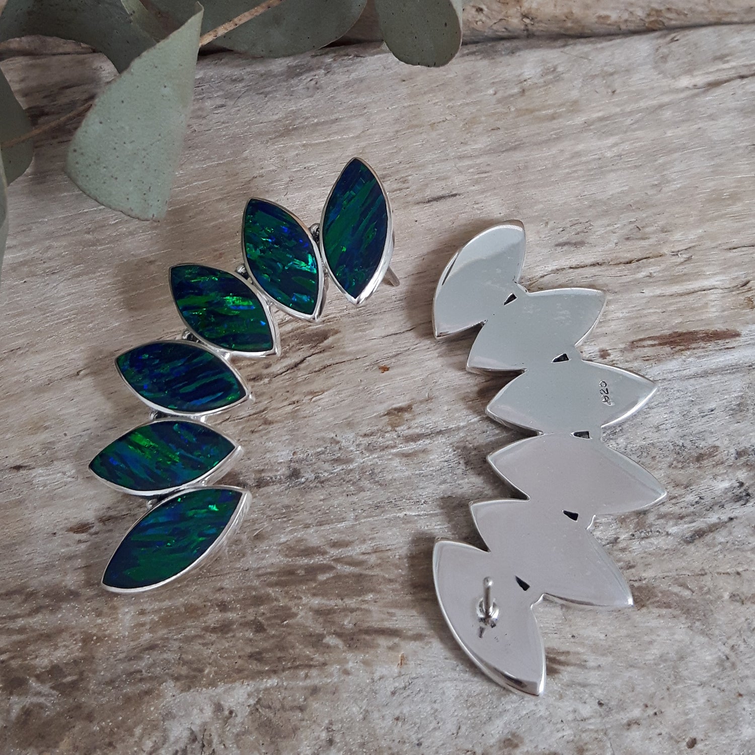 Flinder Larisa Emerald Earrings