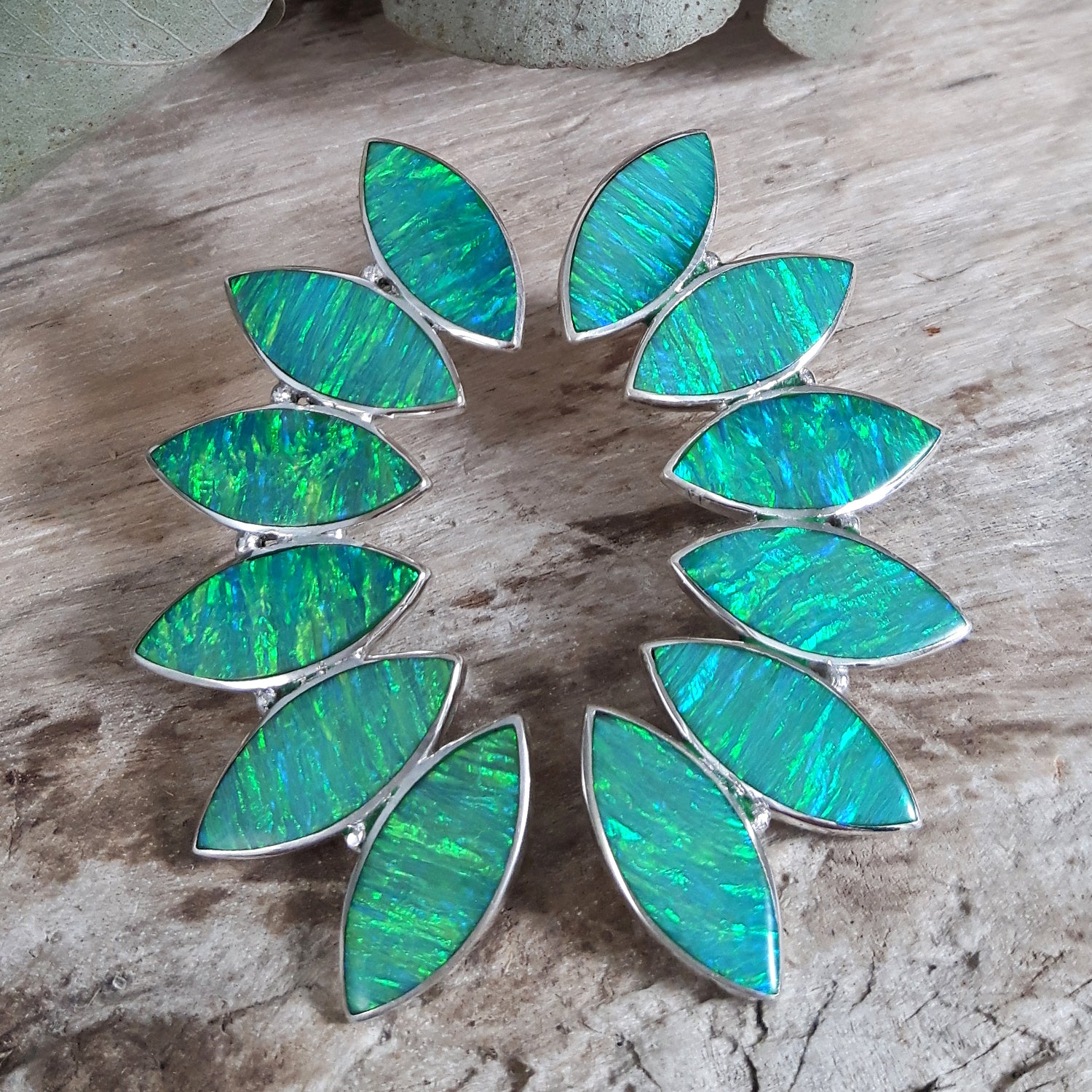 Flinder Larisa Green Earrings