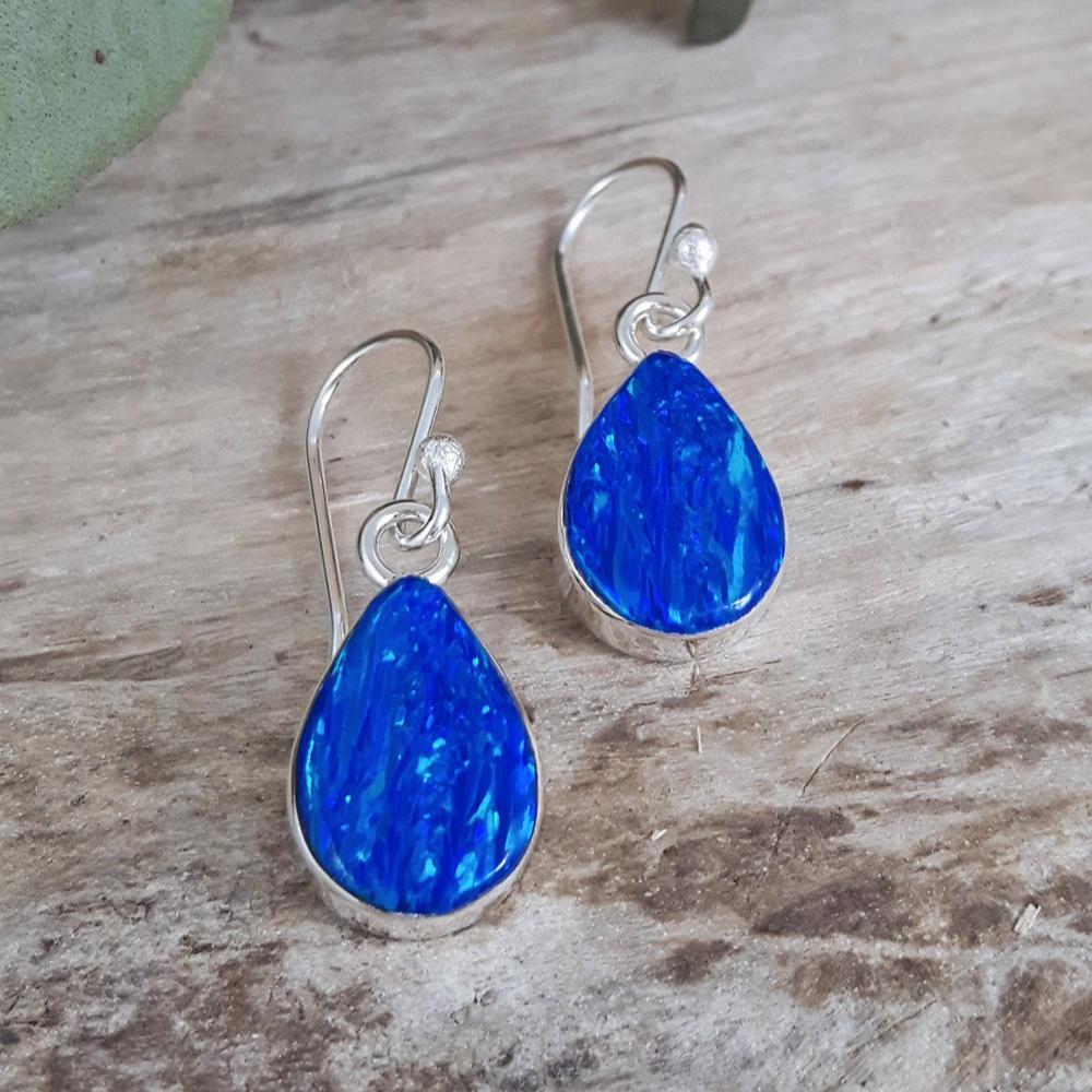 Flinder Blue Renoir Drop Earrings