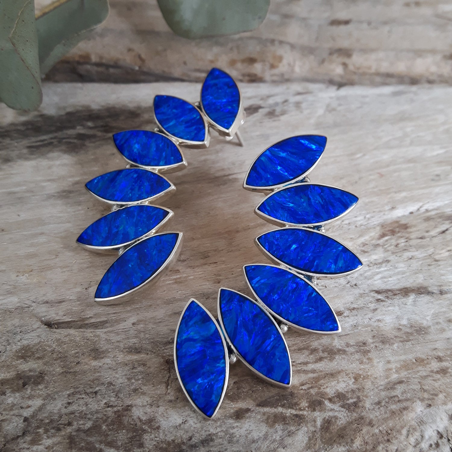 Flinder Larisa Blue Earrings