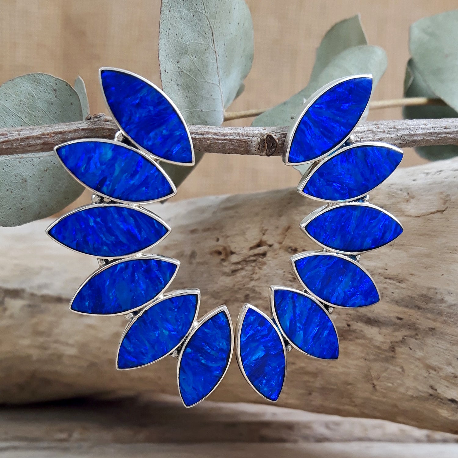 Flinder Larisa Blue Earrings