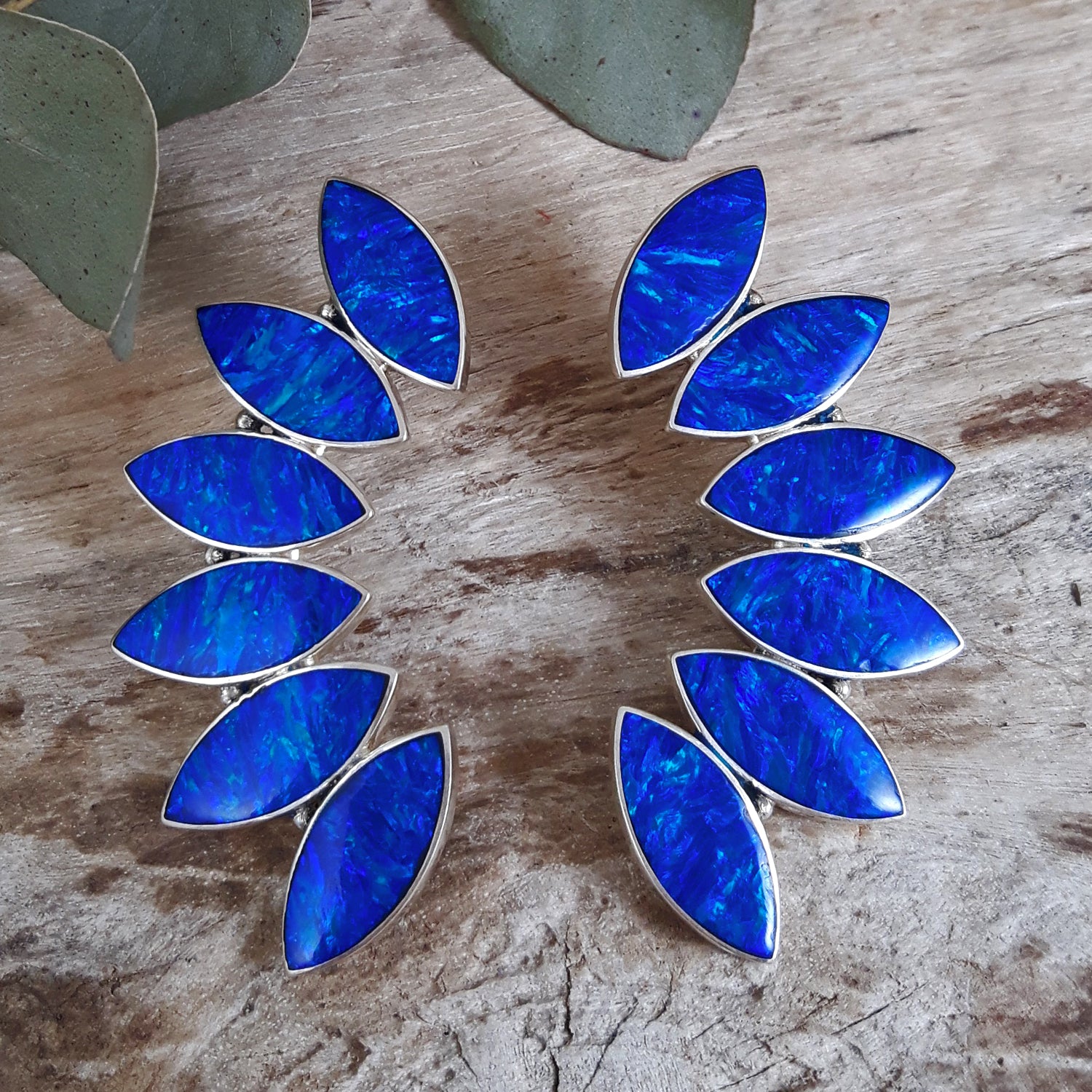 Flinder Larisa Blue Earrings