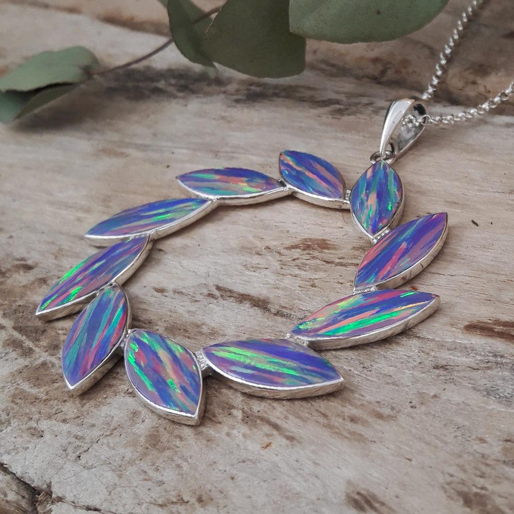 Flinder Larisa Lavender Pendant