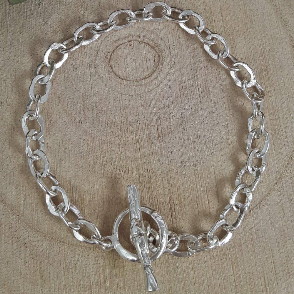 Foresta Chain T-Bar Bracelet