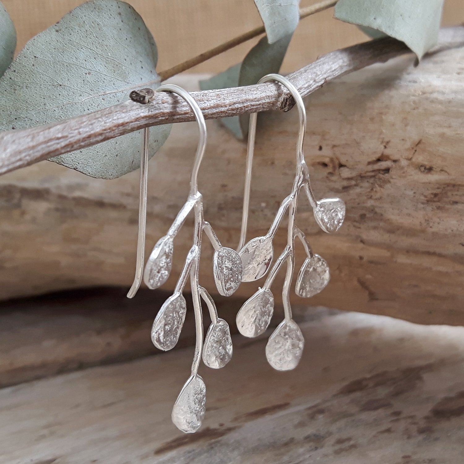 Foresta Eucalyptus Drop Earrings