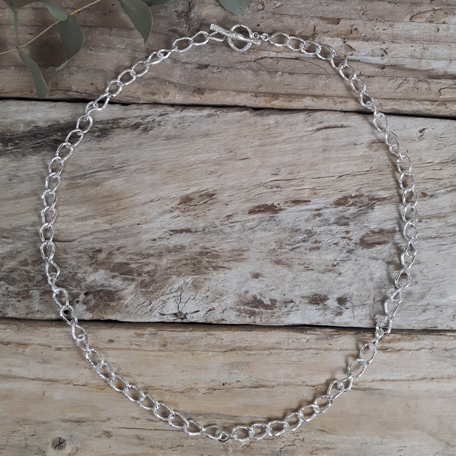 Foresta Heritage Chain T-Bar Necklace