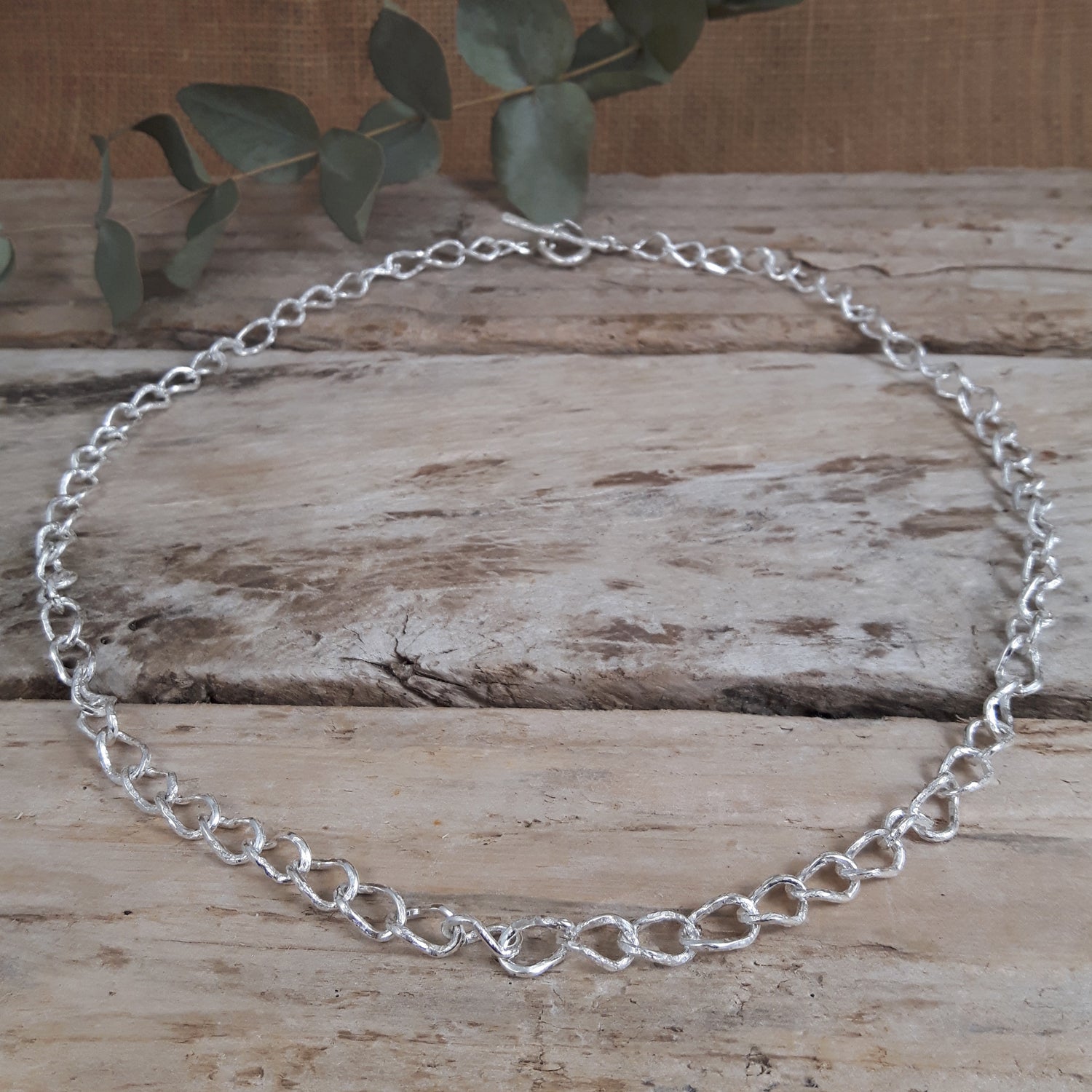 Foresta Heritage Chain T-Bar Necklace