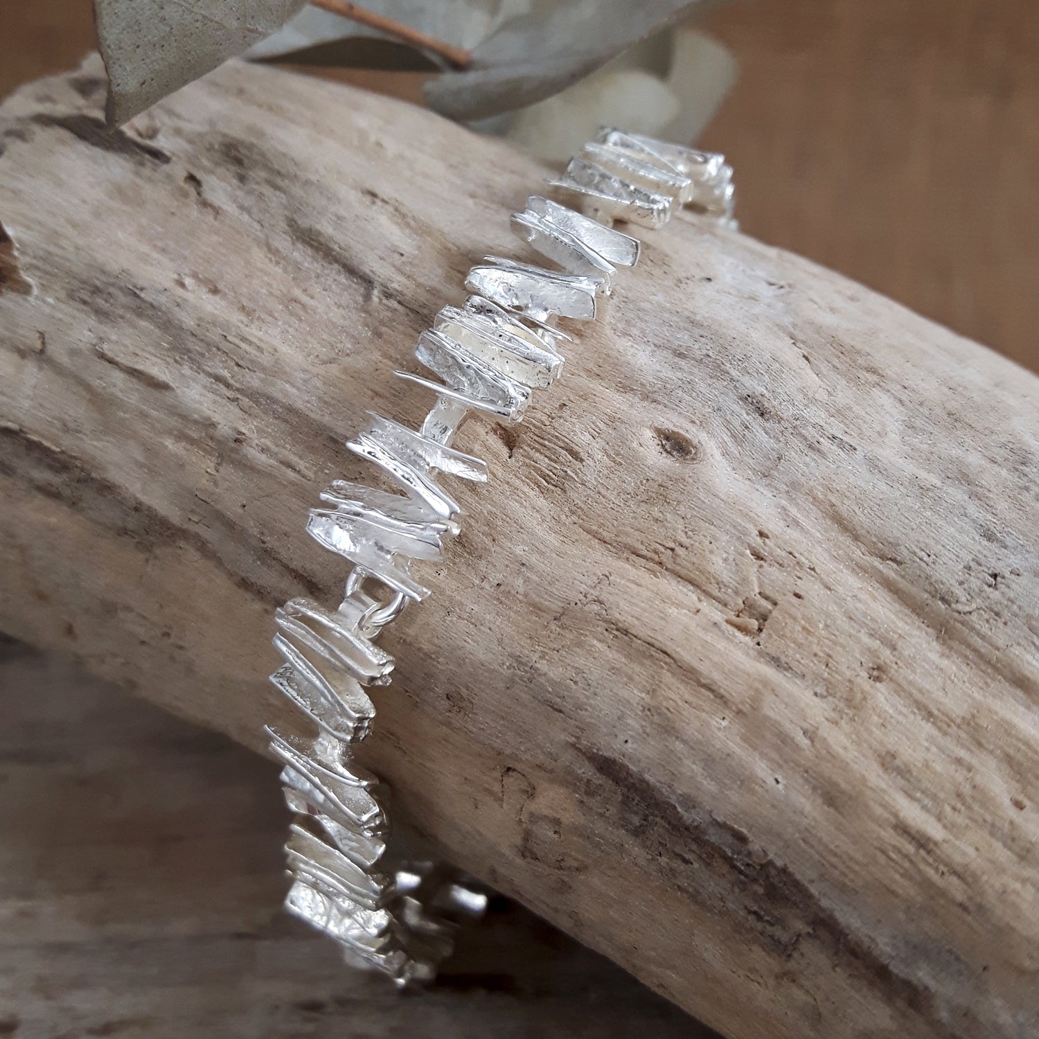 Foresta Junpier Silver T-bar Bracelet