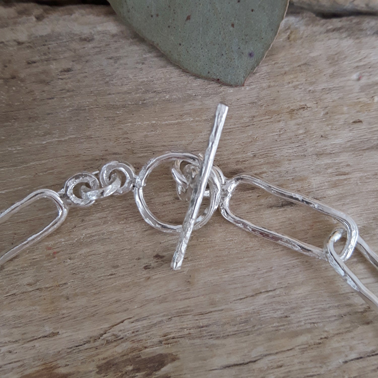 Foresta Papier Chain T-Bar Bracelet