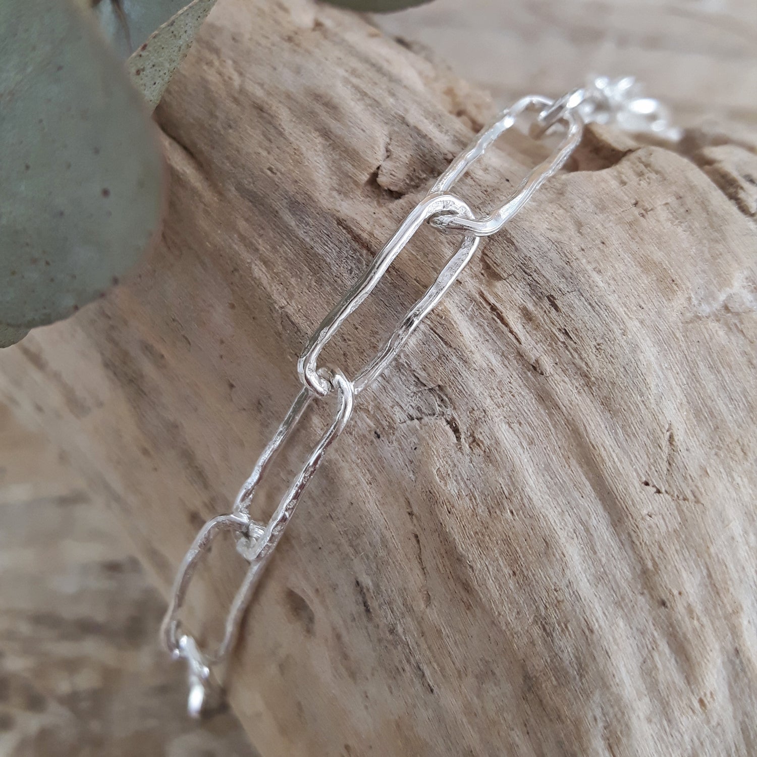 Foresta Papier Chain T-Bar Bracelet