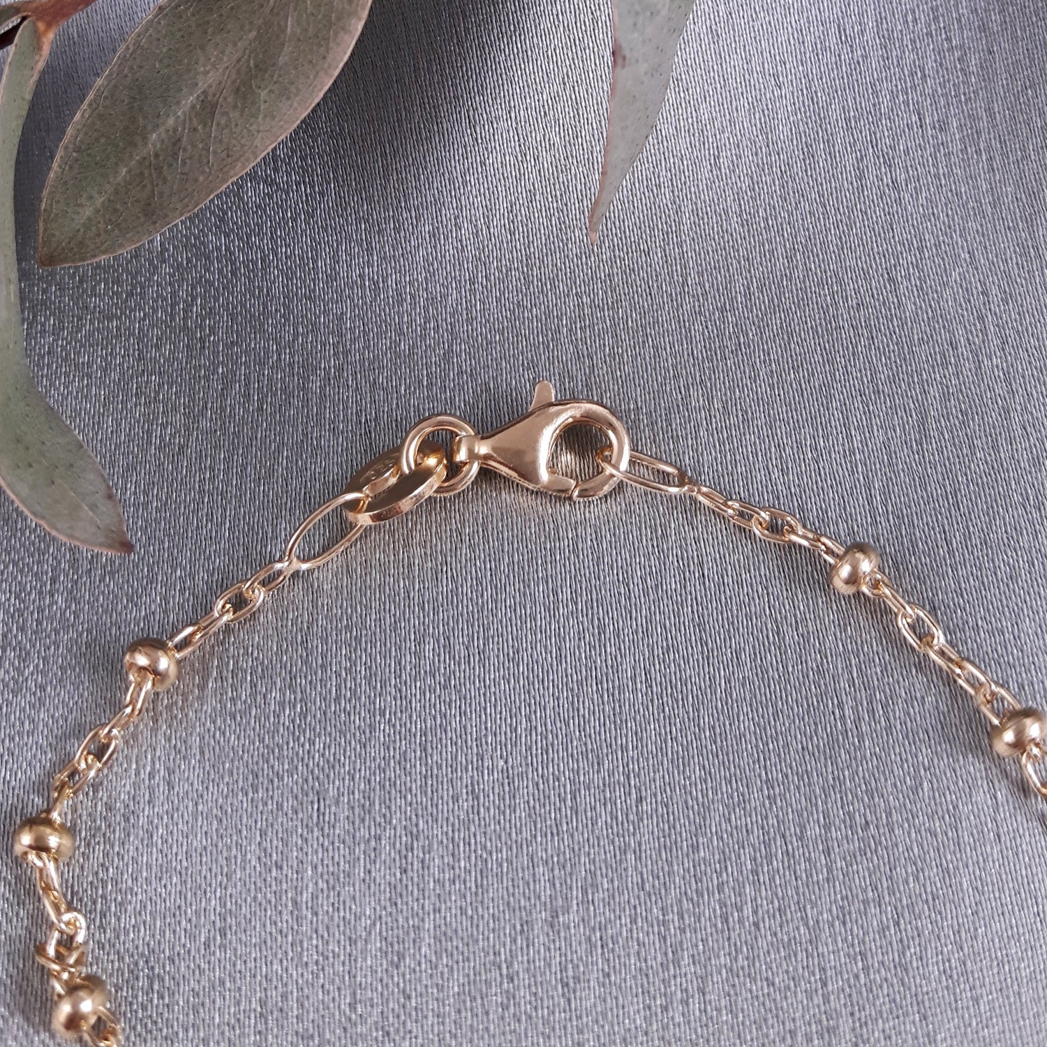 Lotty Gold Plated Chain Bracelet 17.5cm