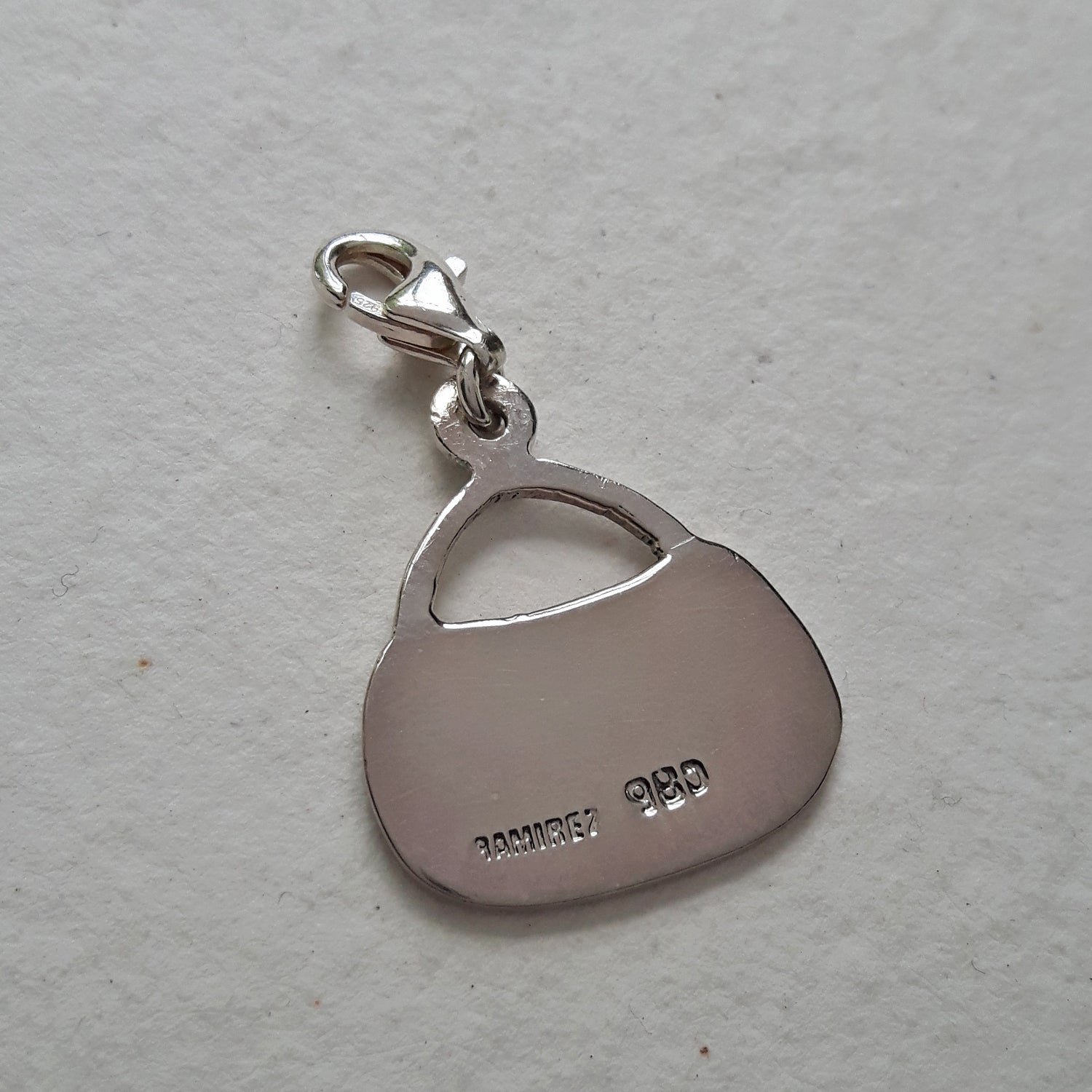 SAMPLE Silver Candy Handbag Charm