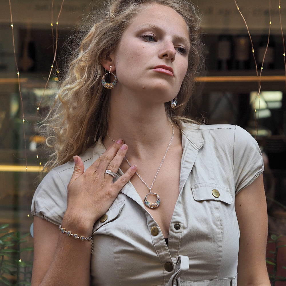 Allegra Antique Boho Hoop Earrings