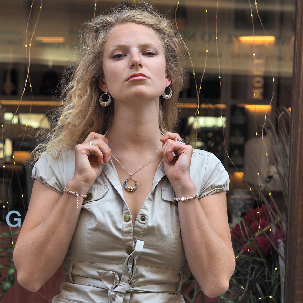 Allegra Antique Boho Hoop Earrings