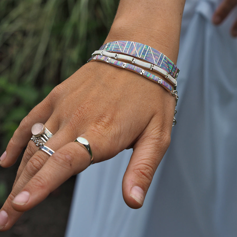 Flinder Nouveau Lavender Bracelet