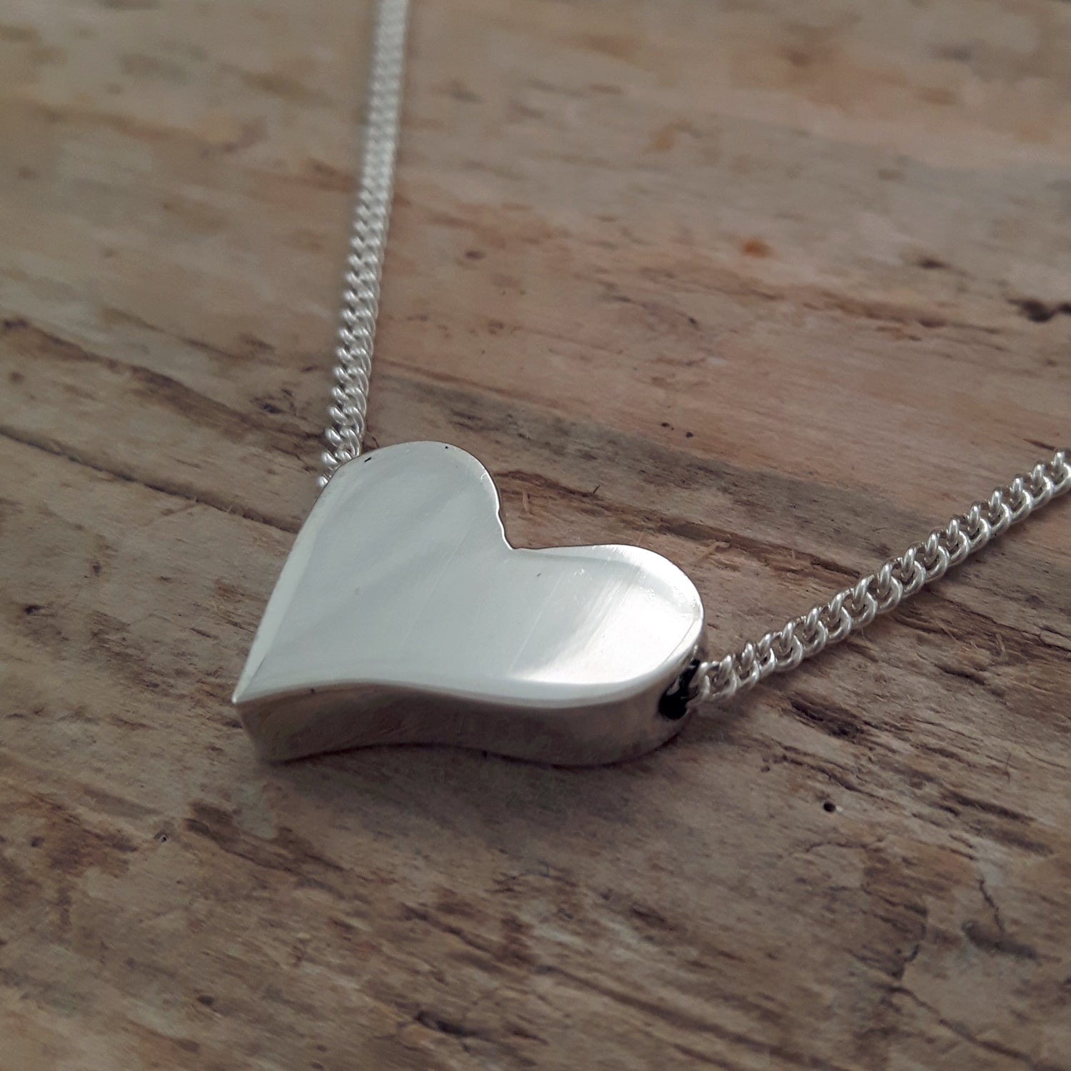 Infinity Heart Chain Necklace