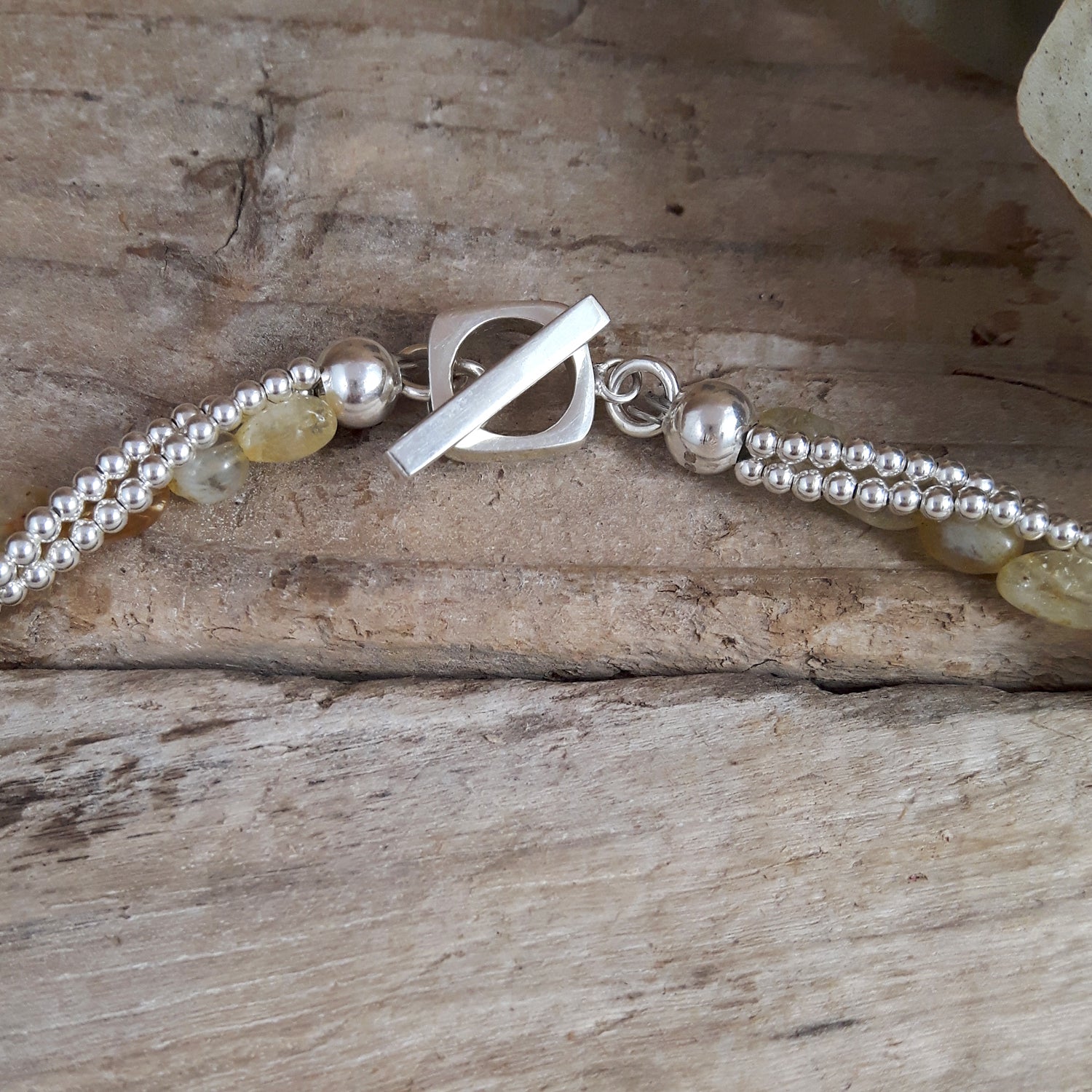 Jasmin Citrine Birthstone Necklace