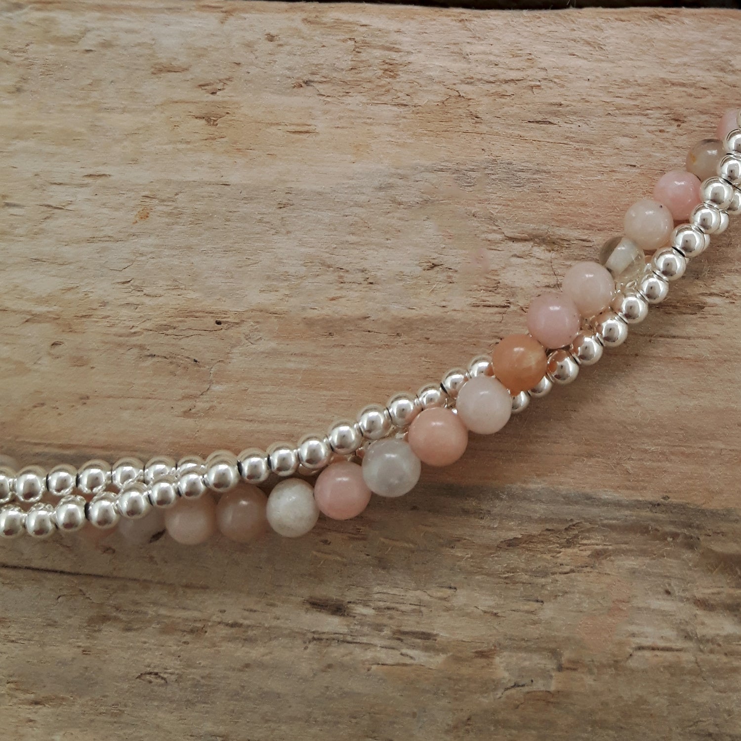 Jasmin Pink Opal Necklace