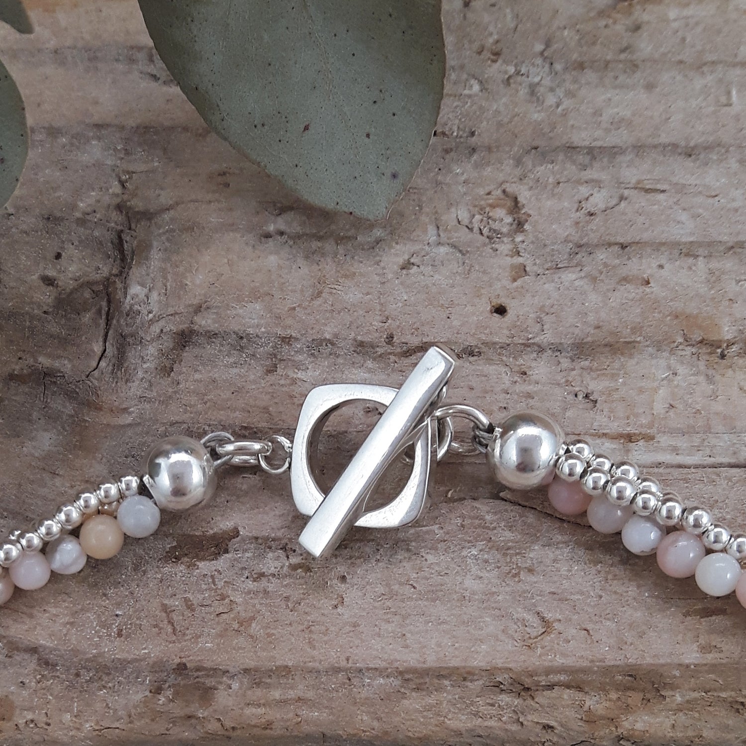 Jasmin Pink Opal Necklace