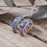 Flinder Lavinia Lavender Hoop Earrings
