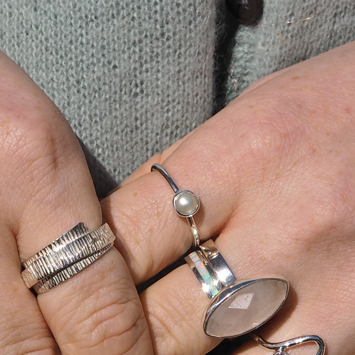Eternal Pearl Ring