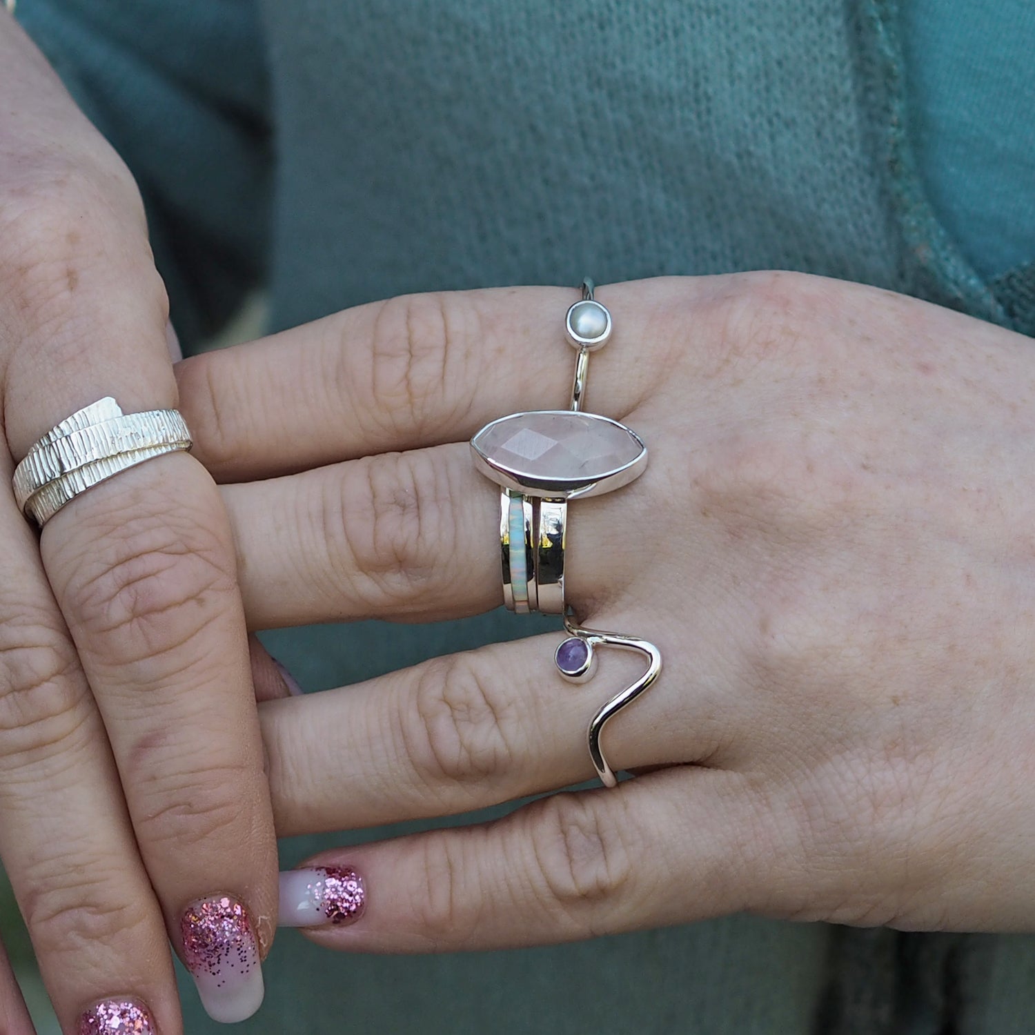 Lynn Amethyst Ring