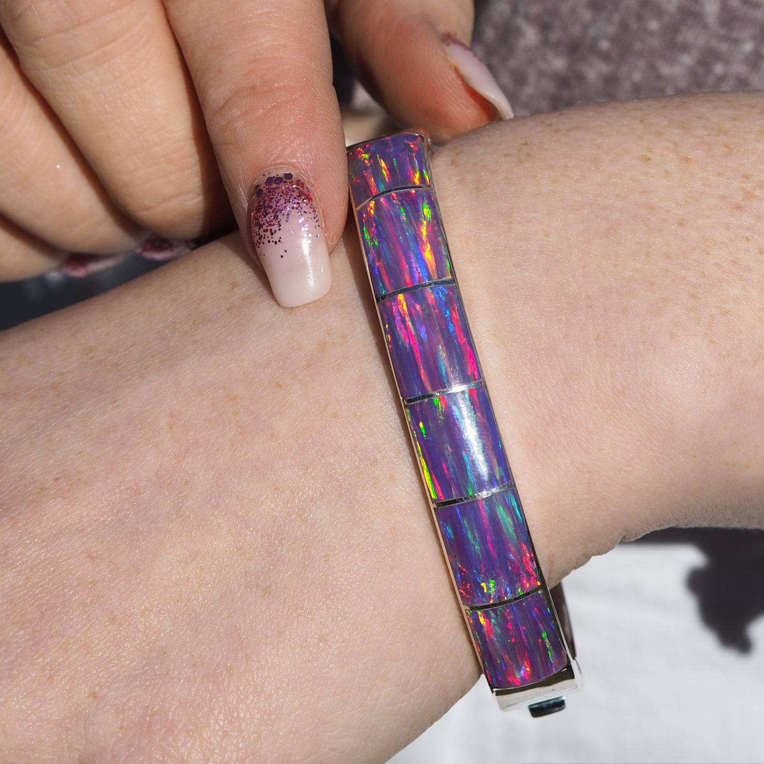 Flinder Lavinia Lavender B/C Bracelet