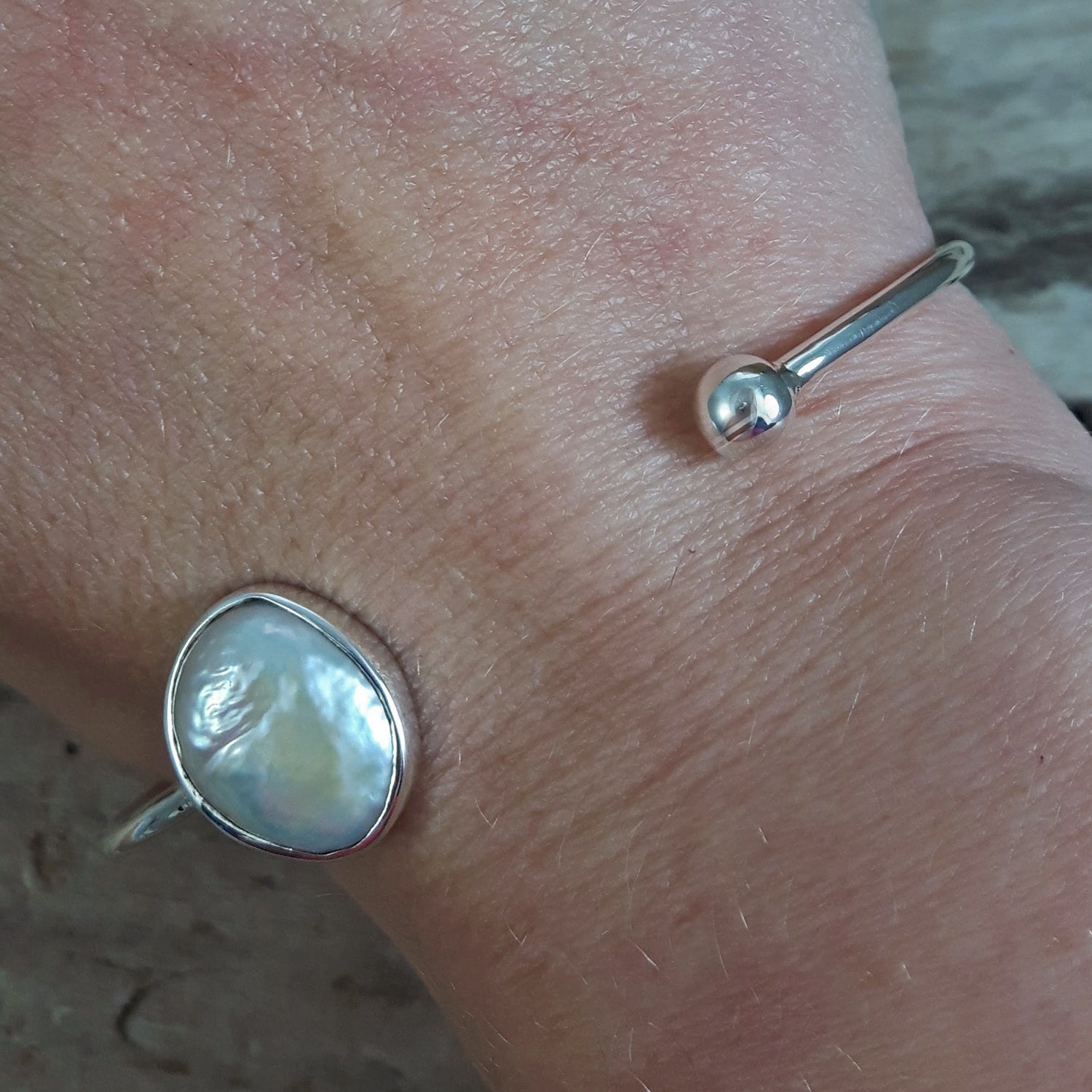 Luminous Pearl Cuff