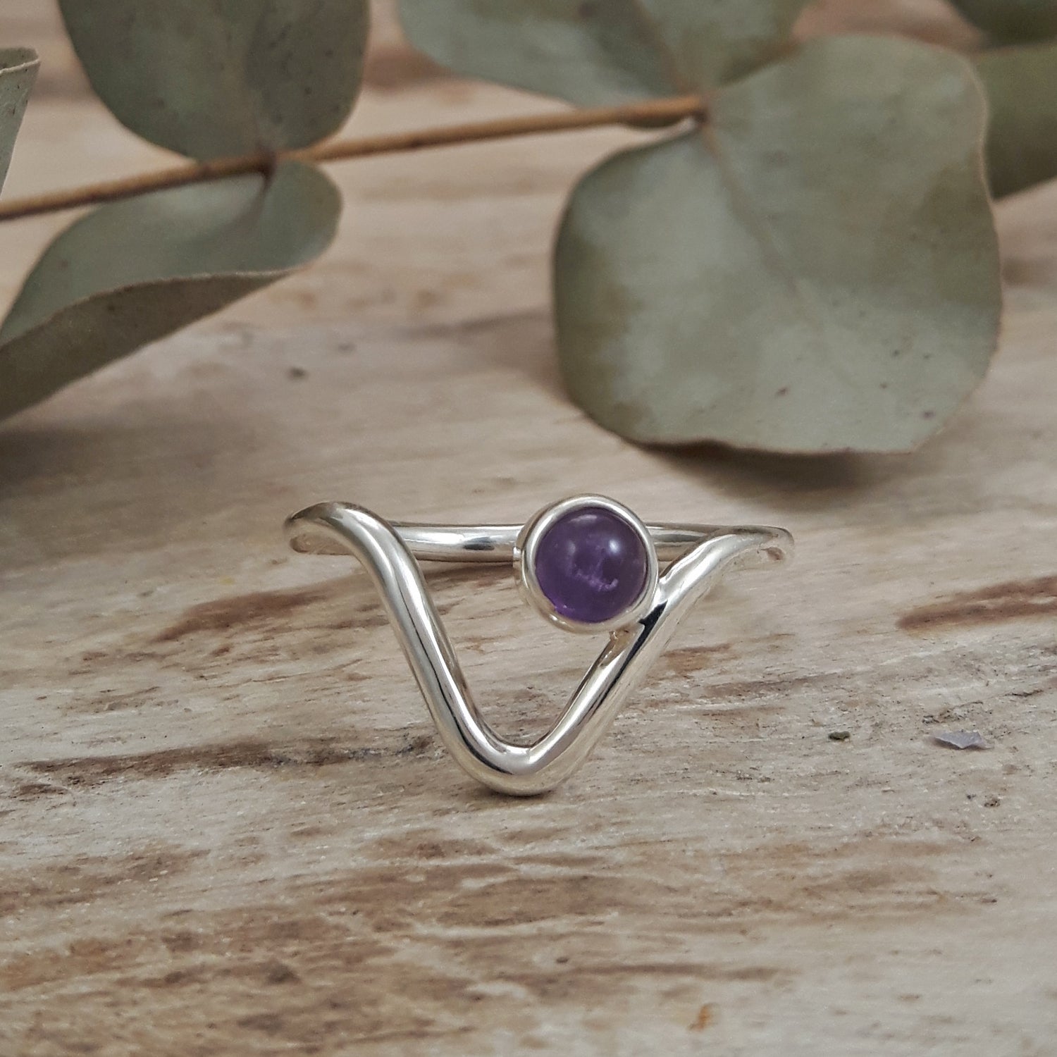 Lynn Amethyst Ring
