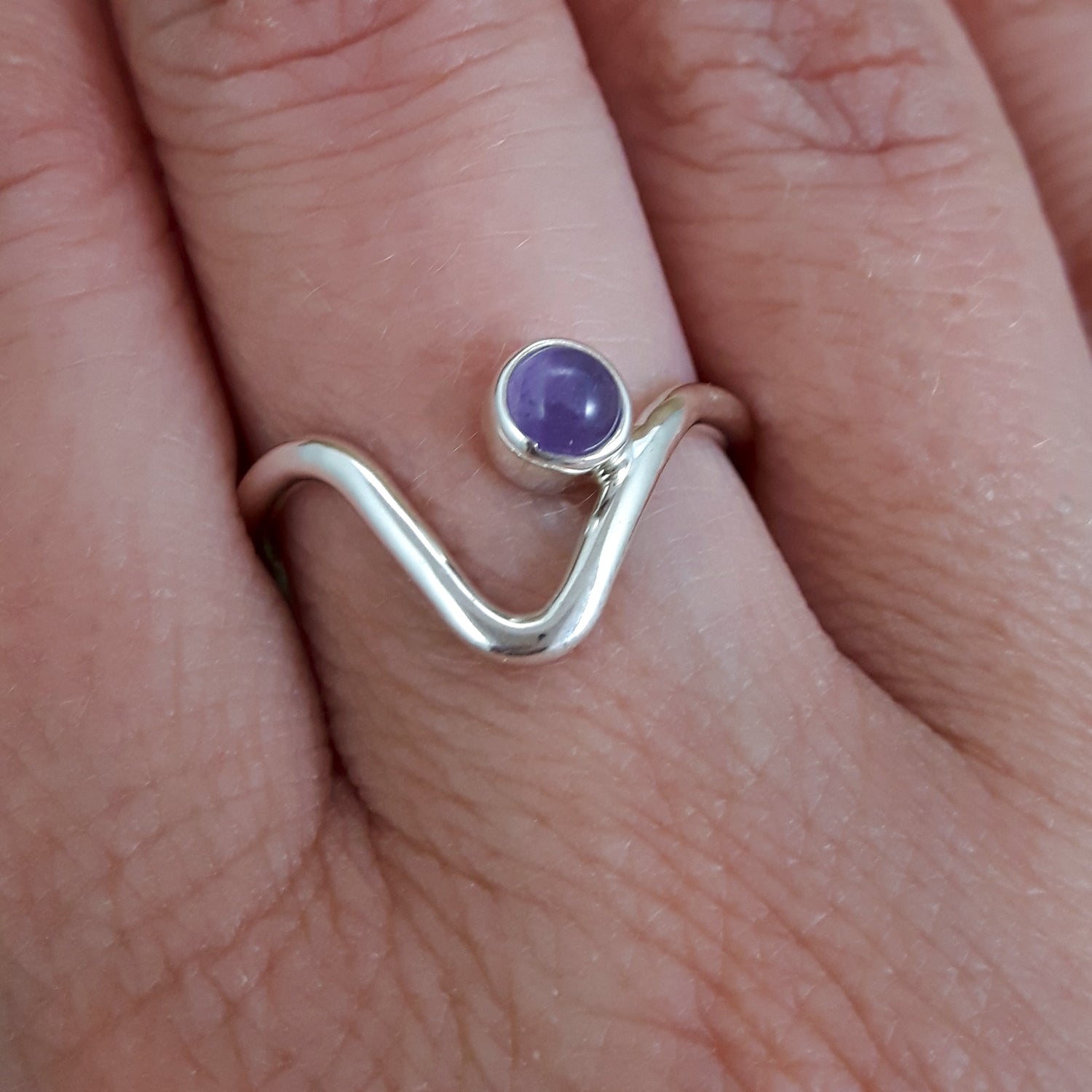 Lynn Amethyst Ring
