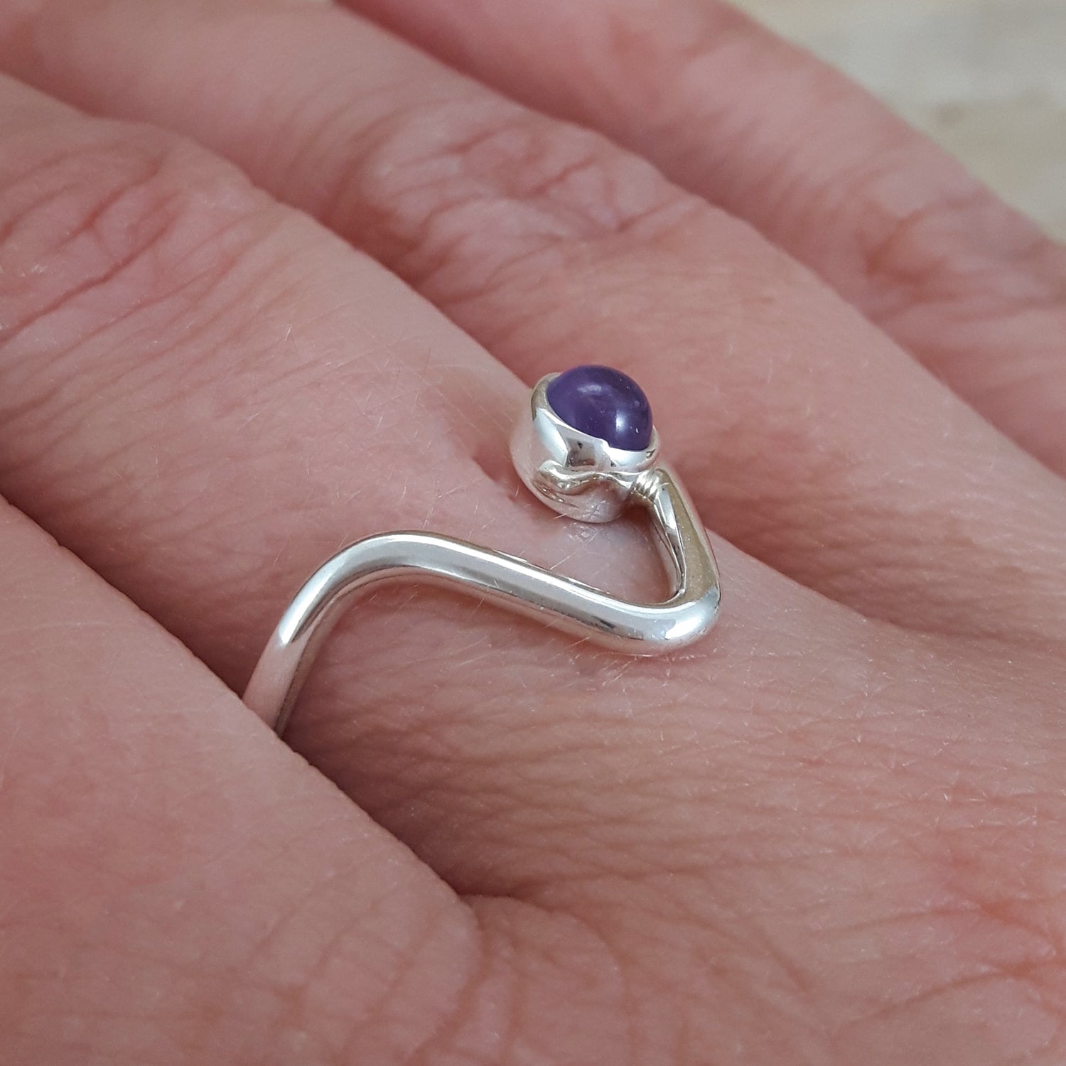 Lynn Amethyst Ring