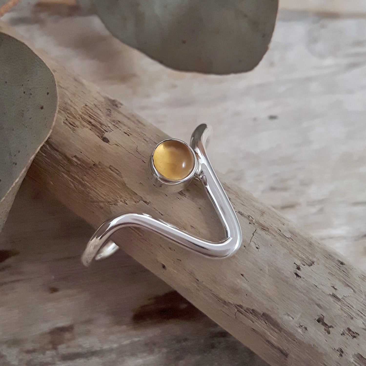 Lynn Citrine Ring