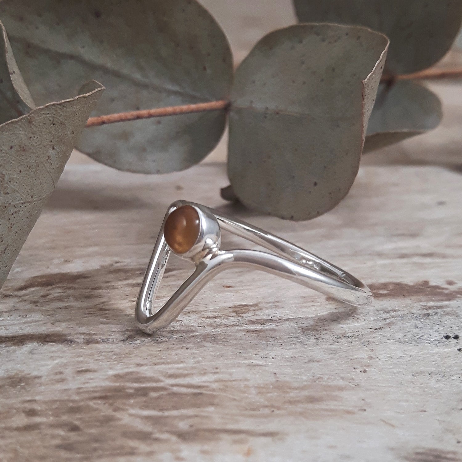 Lynn Citrine Ring