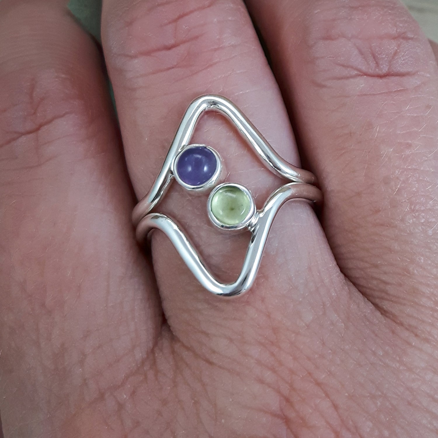 Lynn Peridot Ring
