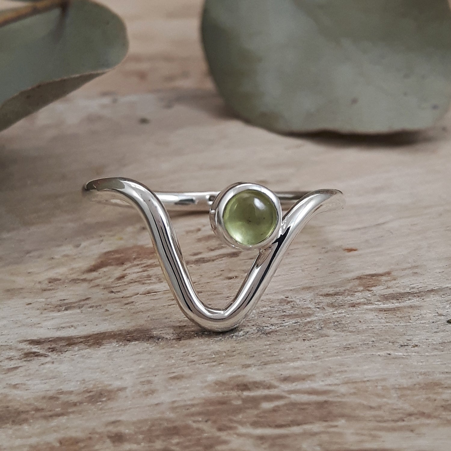 Lynn Peridot Ring