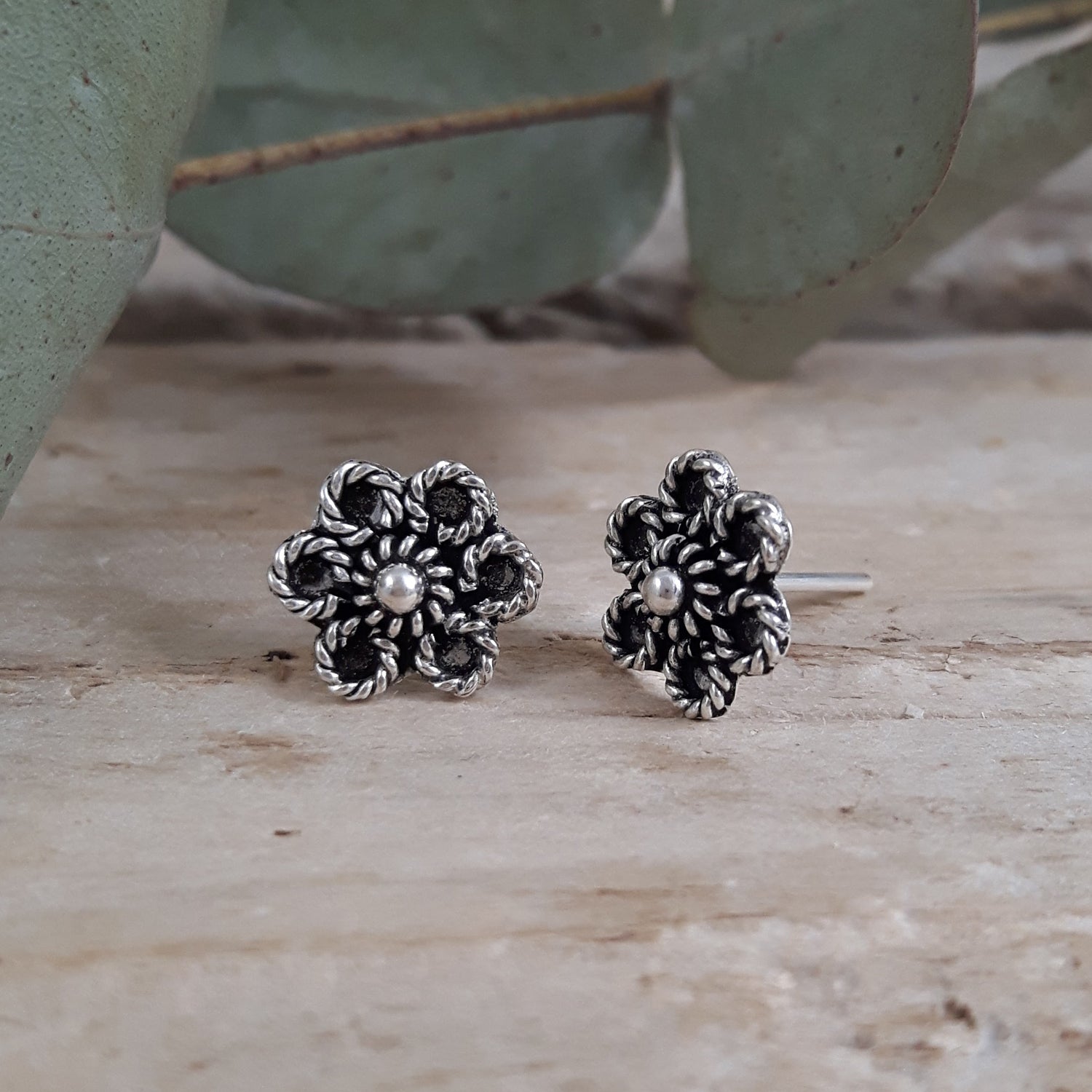 Marigold Rope Stud Earrings